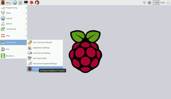 Raspbian Jessie LXDE desktop