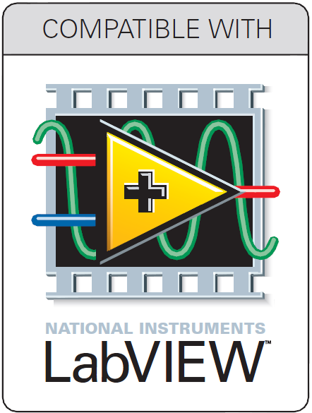 Compatible with LabVIEW
